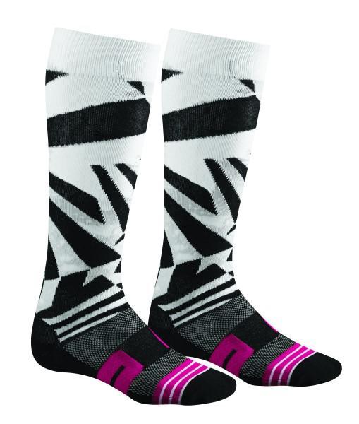 SOCKS S17 MOTO KNIT DAZZ WHITE BLACK PINK THOR 14-15 - LX2001 - Homewares, Outdoor, Phone Accessories, Cases, Speakers, Headphones + More -