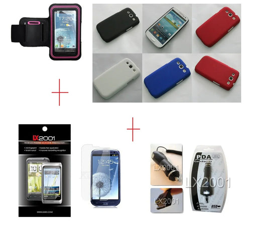 Samsung Galaxy S3 i9300 Hard Case BLUE RED - LX2001 - Homewares, Outdoor, Phone Accessories, Cases, Speakers, Headphones + More -