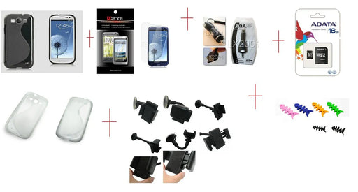 Samsung Galaxy S3 Case 32GB MicroSD Charger - LX2001 - Homewares, Outdoor, Phone Accessories, Cases, Speakers, Headphones + More -