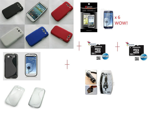 Samsung Galaxy S3 Case 32GB MicroSD Card - LX2001 - Homewares, Outdoor, Phone Accessories, Cases, Speakers, Headphones + More -