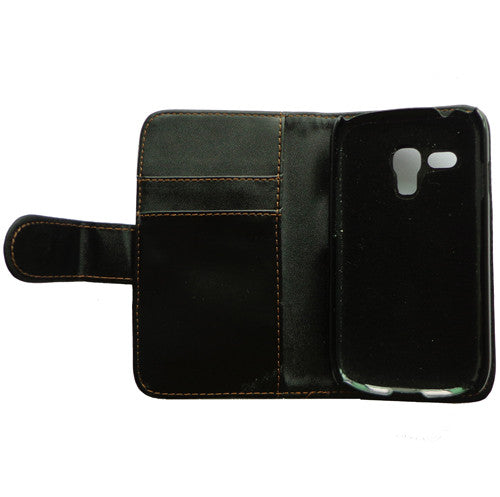 Samsung Galaxy S3 Mini Leather Case Dual Charger