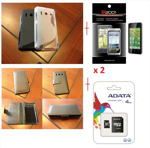 Telecom Y300 Leather Gel Case 4GB MicroSD Card - LX2001 - Homewares, Outdoor, Phone Accessories, Cases, Speakers, Headphones + More -