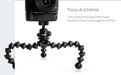 Gorillapod Focus Camera Tripod + Ballhead - LX2001 - Homewares, Outdoor, Phone Accessories, Cases, Speakers, Headphones + More -