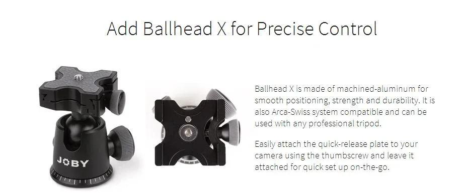 Gorillapod Focus Camera Tripod + Ballhead - LX2001 - Homewares, Outdoor, Phone Accessories, Cases, Speakers, Headphones + More -