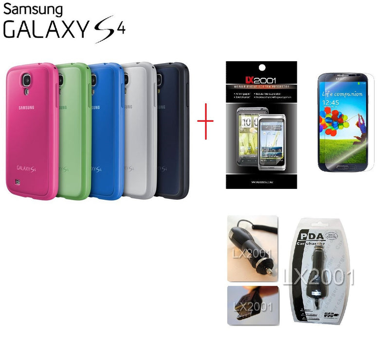 Samsung S4 Protective Cover + Car Charger