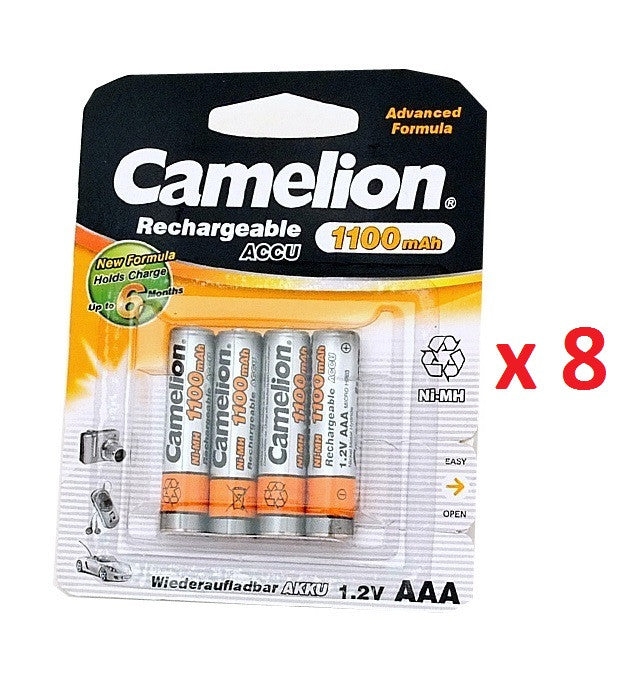 CAMELION AAA 32X 1100mah Rechargeable batteries