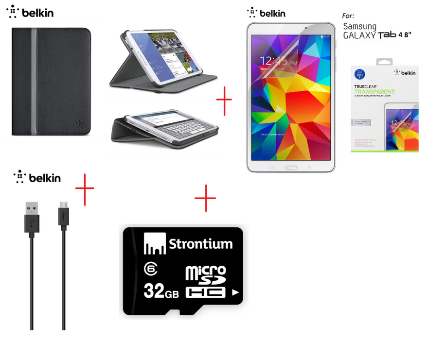 Samsung Galaxy Tab 4 8" + Accessories