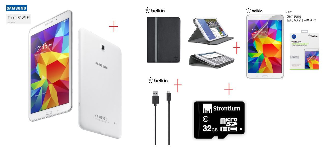 Samsung Galaxy Tab 4 8" + Accessories