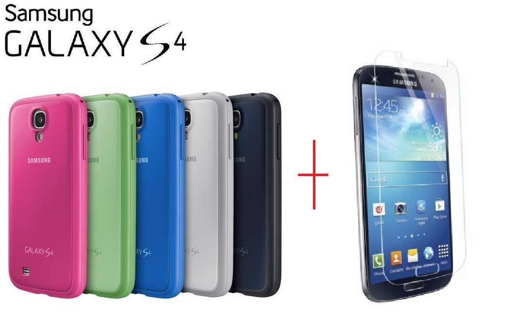 Samsung S4 Protective Case GLASS Screen Protector