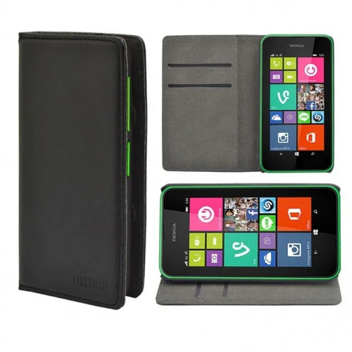 Nokia Lumia 530 Wallet Leather Case - LX2001 - Homewares, Outdoor, Phone Accessories, Cases, Speakers, Headphones + More -