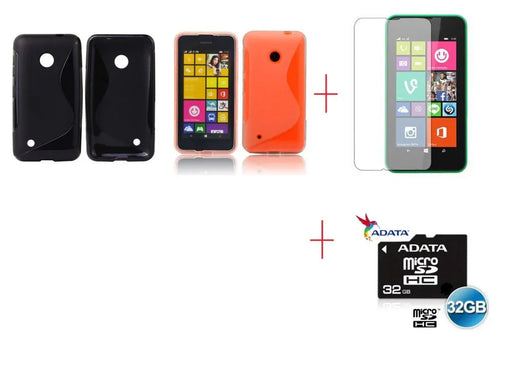 Nokia Lumia 530 Case Screen Protector 16GB MicoSD - LX2001 - Homewares, Outdoor, Phone Accessories, Cases, Speakers, Headphones + More -