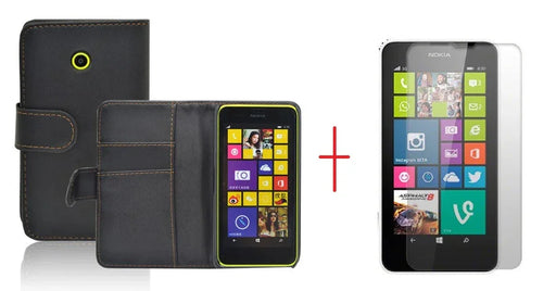 Nokia Lumia 625 Wallet Leather Case + SP - LX2001 - Homewares, Outdoor, Phone Accessories, Cases, Speakers, Headphones + More -