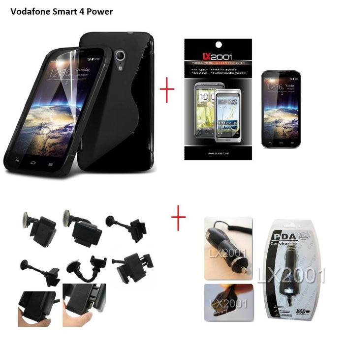 odafone Smart 4 Power Case Car Kit Holder Charger