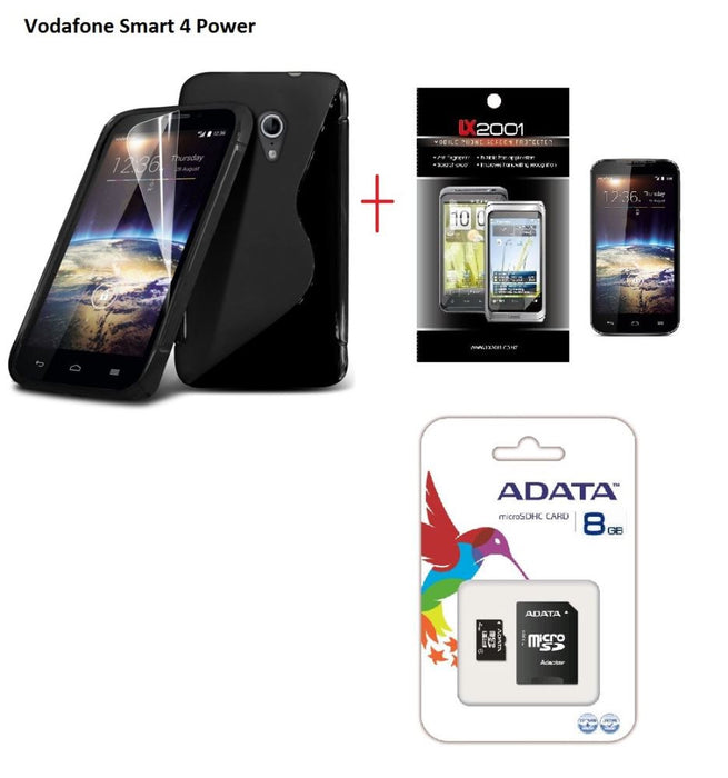 Vodafone Smart 4 Power Case 8GB Screen Protector