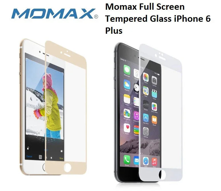 Apple iPhone 6+ Momax Full Frame Screen Protector X - LX2001 - Homewares, Outdoor, Phone Accessories, Cases, Speakers, Headphones + More -