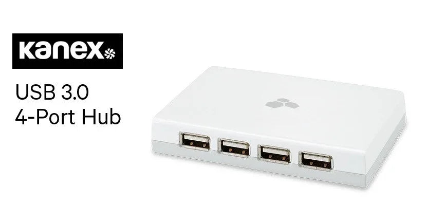 Kanex USB 3.0 4 Port Travel Hub USB3HUB4X - LX2001 - Homewares, Outdoor, Phone Accessories, Cases, Speakers, Headphones + More -
