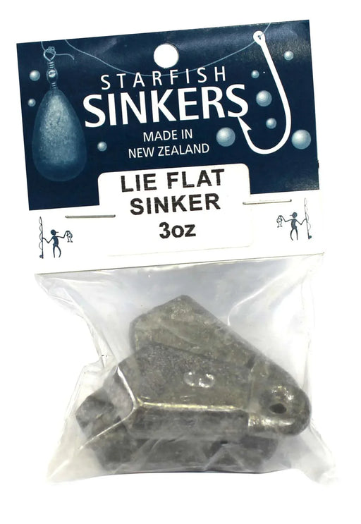 Starfish Lie Flat Sinker Packet 3oz (3 per pack) - LX2001 - Homewares, Outdoor, Phone Accessories, Cases, Speakers, Headphones + More -