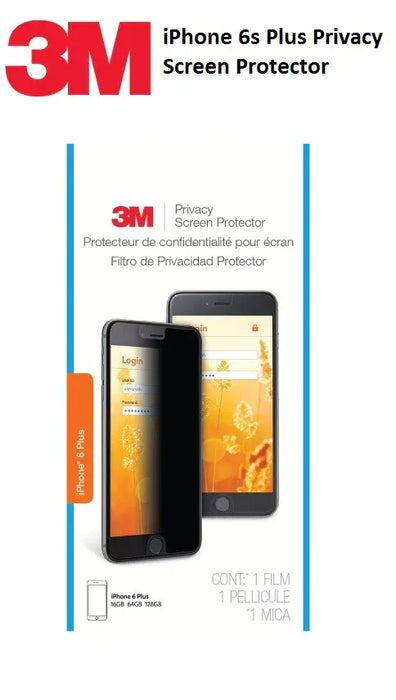 3M iPhone 6s Plus Privacy Screen Protector 98044060535 - LX2001 - Homewares, Outdoor, Phone Accessories, Cases, Speakers, Headphones + More -