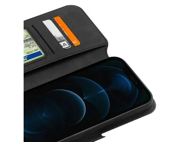 3SIXT Apple iPhone 12 Pro Max 6.7" NeoWallet Case - Black 3S-1387 9318018141464 - LX2001 - Homewares, Outdoor, Phone Accessories, Cases, Speakers, Headphones + More -