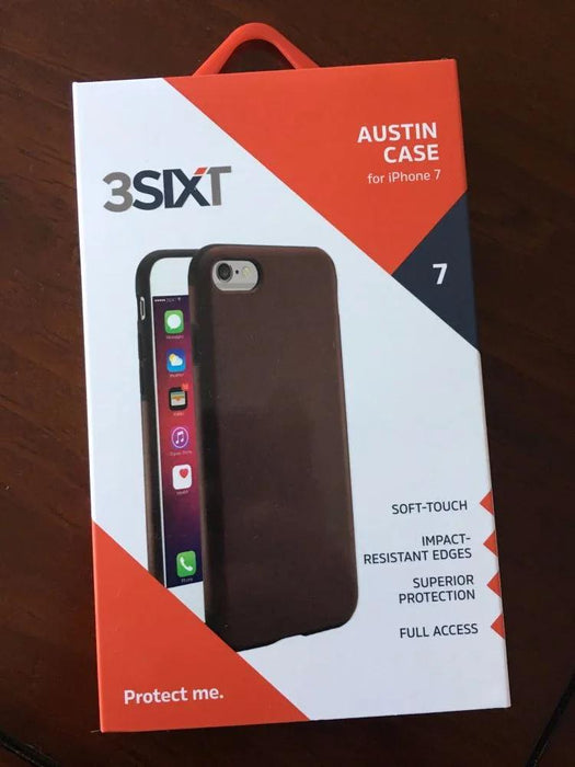 Apple iPhone 7 3SIXT Austin Case - Brown 3S-0768 - LX2001 - Homewares, Outdoor, Phone Accessories, Cases, Speakers, Headphones + More -