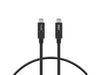 3SIXT Charge & Sync Cable USB-C to USB-C PD 1M - Black 3S-1179 9318018129509 - LX2001 - Homewares, Outdoor, Phone Accessories, Cases, Speakers, Headphones + More -