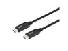 3SIXT Charge & Sync Cable USB-C to USB-C PD 1M - Black 3S-1179 9318018129509 - LX2001 - Homewares, Outdoor, Phone Accessories, Cases, Speakers, Headphones + More -