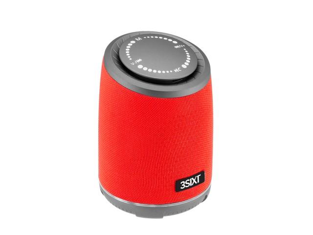 3SIXT Fury Wireless Bluetooth Speaker LED / Touch 10W - Red 3S-1666 9318018144755