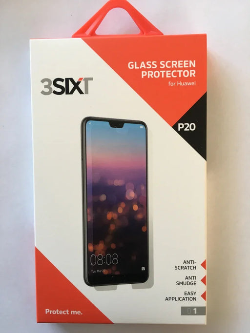 3SIXT Huawei P20 Glass Screen Protector 3S-1180 - LX2001 - Homewares, Outdoor, Phone Accessories, Cases, Speakers, Headphones + More -
