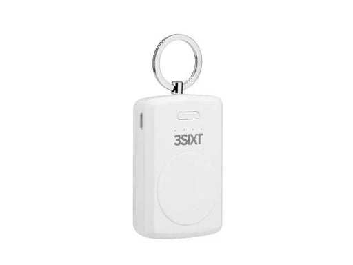 3SIXT JetPak Apple Watch 1000mAh Power Bank Keyring - White 3S-1187 9318018129738 - LX2001 - Homewares, Outdoor, Phone Accessories, Cases, Speakers, Headphones + More -