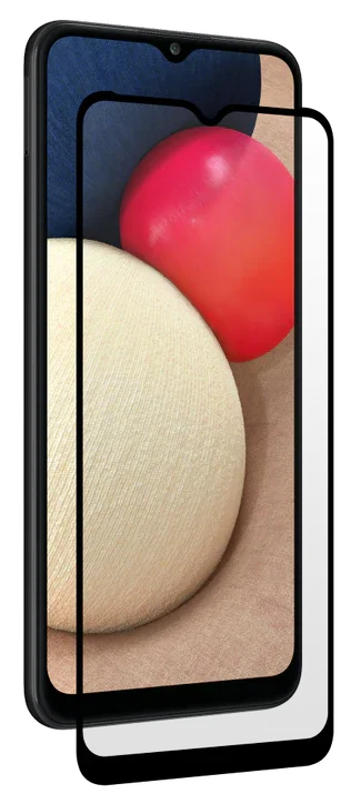 3SIXT Samsung Galaxy A02s 6.5" PrismShield Glass Screen Protector - Black Rim 3S-2091 9318018151654 - LX2001 - Homewares, Outdoor, Phone Accessories, Cases, Speakers, Headphones + More -