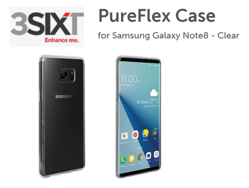 40 x 3SIXT Samsung Note 8 Pure Flex Case 3S-0972 - LX2001 - Homewares, Outdoor, Phone Accessories, Cases, Speakers, Headphones + More -