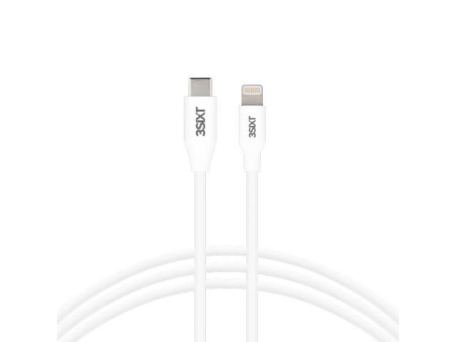 3SIXT USB-C to Lightning Charge & Sync Cable 2M - White 3S-1379 9318018141389