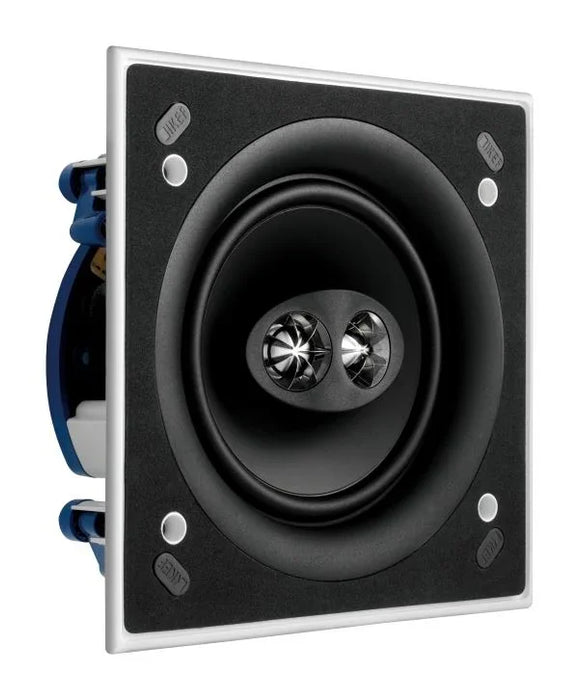 KEF Ultra Thin Bezel 6.5'' Dual Stereo Square In-Ceiling Speaker. Asymmetrical t - LX2001 - Homewares, Outdoor, Phone Accessories, Cases, Speakers, Headphones + More -