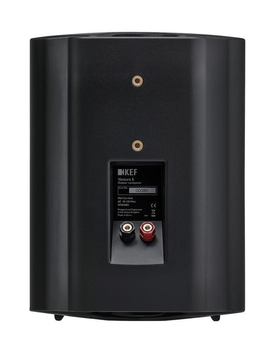 KEF 6.5'' Weatherproof Outdoor Speaker. 2-Way sealed box. IP65 rated. Stainless