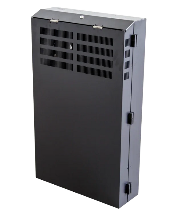 DYNAMIX 4RU Vertical Wall Mount Cabinet with 2RU Horizontal Mounting Rails. (650 - LX2001 - Homewares, Outdoor, Phone Accessories, Cases, Speakers, Headphones + More -