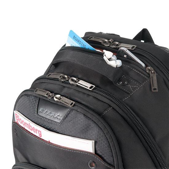 EVERKI Atlas Laptop Backpack 13''~17''. Adjustable laptop compartment. Checkpoin - LX2001 - Homewares, Outdoor, Phone Accessories, Cases, Speakers, Headphones + More -