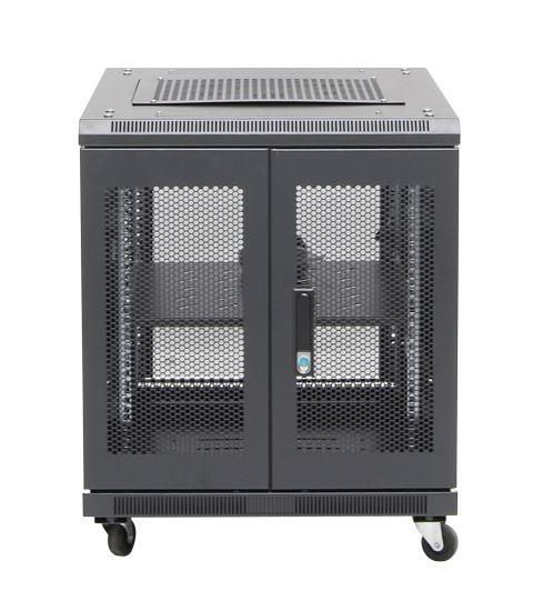 DYNAMIX 12RU Server Cabinet 700mm deep (600 x 700 x 743mm). Incl. 1x Fixed Shelf - LX2001 - Homewares, Outdoor, Phone Accessories, Cases, Speakers, Headphones + More -