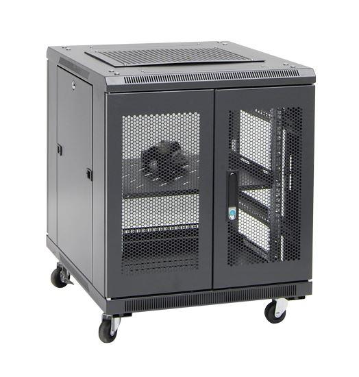 DYNAMIX 12RU Server Cabinet 700mm deep (600 x 700 x 743mm). Incl. 1x Fixed Shelf - LX2001 - Homewares, Outdoor, Phone Accessories, Cases, Speakers, Headphones + More -