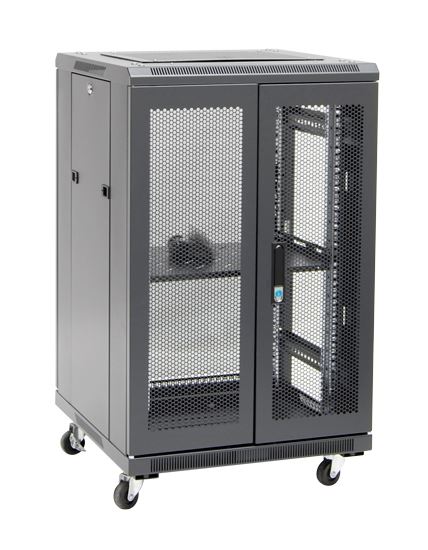 DYNAMIX 18RU Server Cabinet 600mm Deep (600 x 600 x1008mm). Incl. 1x Fixed Shelf