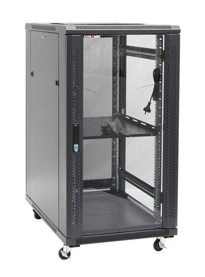 DYNAMIX 22RU Server Cabinet 900mm Deep (600 x 900 x 1190mm). Incl. 1x Fixed Shel - LX2001 - Homewares, Outdoor, Phone Accessories, Cases, Speakers, Headphones + More -