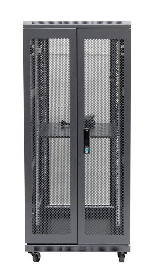DYNAMIX 27RU Server Cabinet 1000mm Deep (600 x 1000 x 1410mm) Includes 1x Fixed