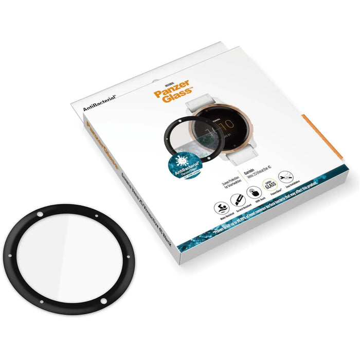 PanzerGlass Glass Screen Protector for Garmin Venu 2 2S / VivoActive 4S - LX2001 - Homewares, Outdoor, Phone Accessories, Cases, Speakers, Headphones + More -