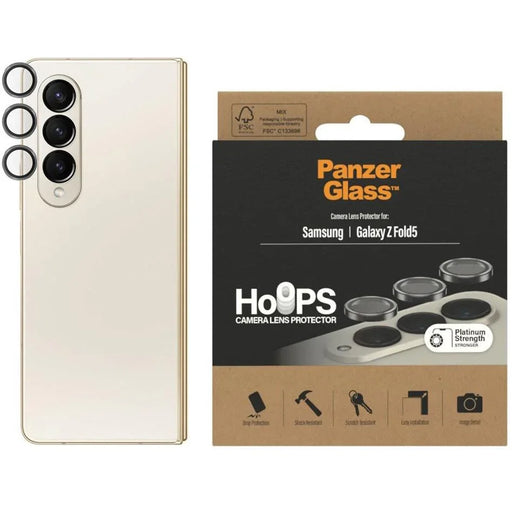 PanzerGlass Optical Hoop Rings Lens Protector Samsung Galaxy Z Fold5 Fold 5 - LX2001 - Homewares, Outdoor, Phone Accessories, Cases, Speakers, Headphones + More -