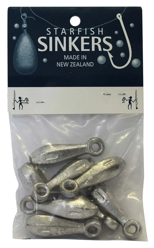 Starfish Reef Sinker Packet 1oz (8 per pack) - LX2001 - Homewares, Outdoor, Phone Accessories, Cases, Speakers, Headphones + More -