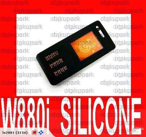 Sony ericsson W880i BLACK CLEAR Silicon Case Cover - LX2001 - Homewares, Outdoor, Phone Accessories, Cases, Speakers, Headphones + More -