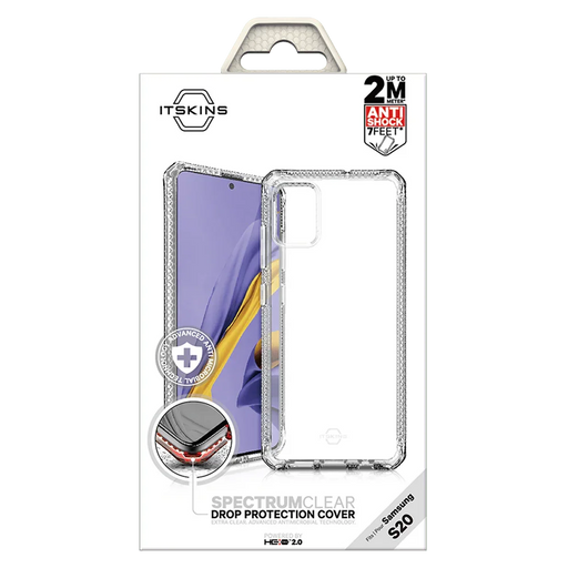 ITSKINS Samsung Galaxy S20 6.2" SPECTRUM CLEAR Case - Transparent 4894465067250 - LX2001 - Homewares, Outdoor, Phone Accessories, Cases, Speakers, Headphones + More -