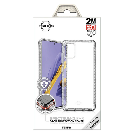 ITSKINS Samsung Galaxy S20 Plus / S20+ 6.7" SPECTRUM CLEAR Case - Transparent 4894465722265 - LX2001 - Homewares, Outdoor, Phone Accessories, Cases, Speakers, Headphones + More -