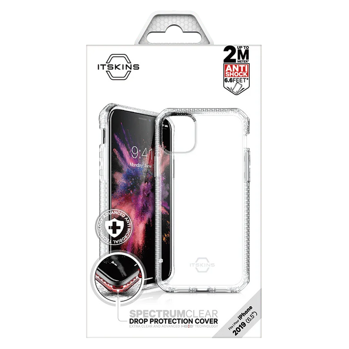 ITSKINS Apple iPhone 11 Pro Max SPECTRUM CLEAR Case - Transparent APXM-SPECM-TRSP 4894465960735 - LX2001 - Homewares, Outdoor, Phone Accessories, Cases, Speakers, Headphones + More -