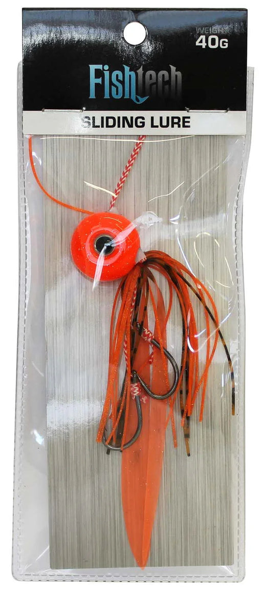 Fishtech 40g Slippery Slider Lure - Orange - LX2001 - Homewares, Outdoor, Phone Accessories, Cases, Speakers, Headphones + More -