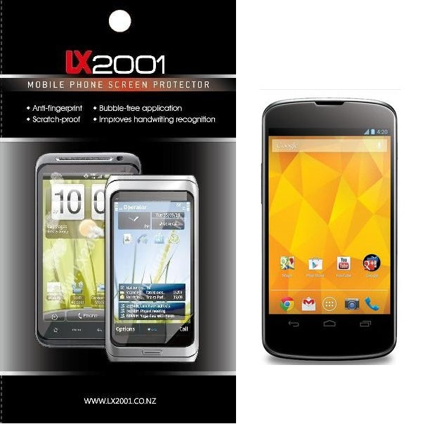 LG Nexus 4 Case + Stylus + Screen Protector